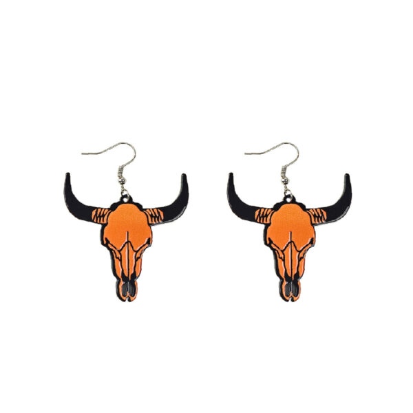 oly-9a6102118ca6e8fde0f0c04be4be5de9 Wholesale European and American New Aztec Tauren Earrings Cross Border Easter Children Cute Mushroom Acrylic Earrings for Women
