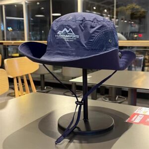 Outdoor fishing fisherman hat-navy blue / Adjustable (head circumference 56-59cm)
