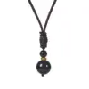 Wholesale Ethnic Style Geometric Malachite Tiger Eye Obsidian Necklace 1 Piece