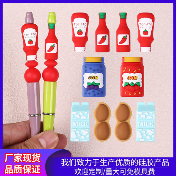 oly-9aa3c9fcb5b36c5ed19099b1fa3fd8aa Wholesale Cartoon Peanut Silicone Beads