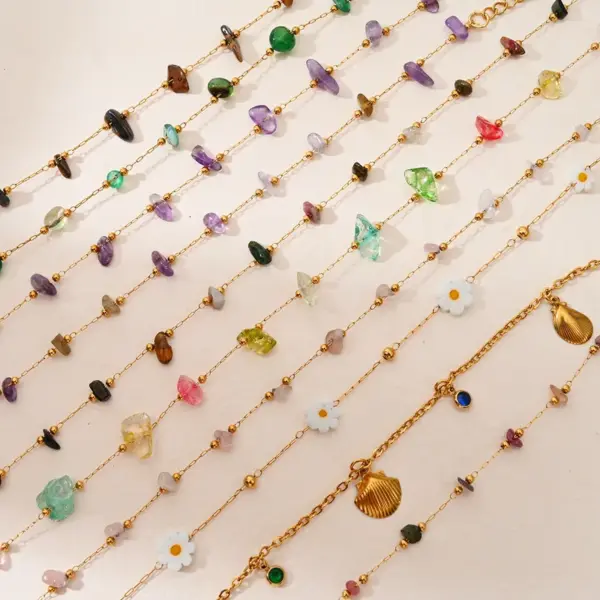Wholesale Jewelry Simple Style Geometric 304 Stainless Steel Anklet