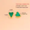 Wholesale Jewelry Fashion Heart Shape 304 Stainless Steel Shell 18K Gold Plated Gold Plated Stainless Steel Jewelry Sets