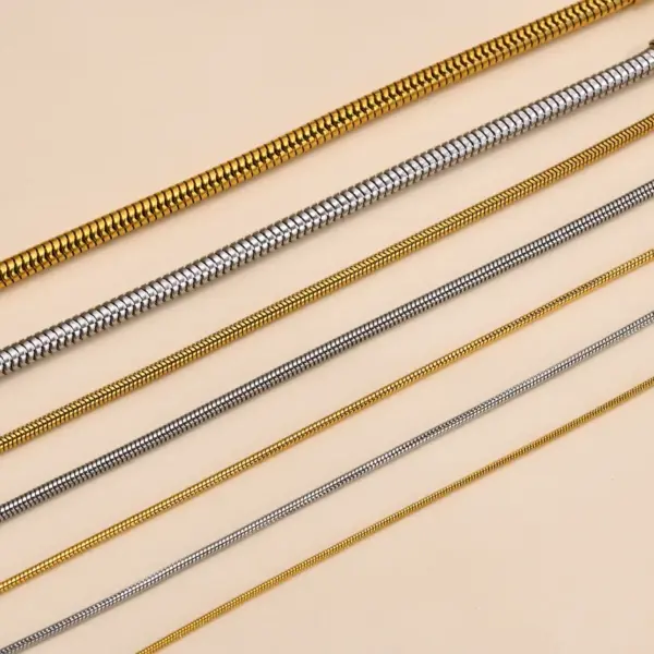 201 Stainless Steel Solid Color PVD Coated 18K Gold Plated Real Gold Plated IG Style Simple Style Waterproof Non Tarnish Plating Gold Sier Bracelets