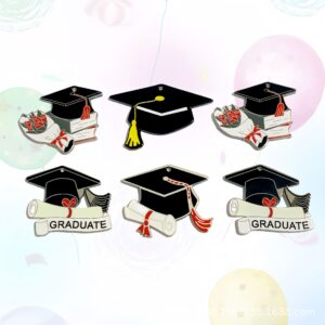 Wholesale DIY Campus Style Graduation Season Bachelor's Cap Earring Accessories
