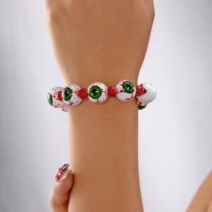 Bloody eyes flower bead bracelet br25y0385