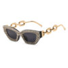 oly-9ad1a478134b97516539b2a999d293a4 Wholesale Cross-border New European and American Style Trendy Small Frame Diamond Flat Mirror Internet Celebrant Same Style Small Fragrant Style All-match Anti-blue Glasses