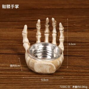 7150g-01-skeleton palm / As shown in the figure