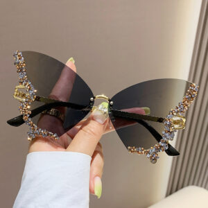 Source factory straight hair] / C03 Phoenix Butterfly 9933# [Top Blue and Lower Tea] Full Diamond