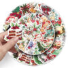 Wholesale 50 Christmas Retro Watercolor Stickers