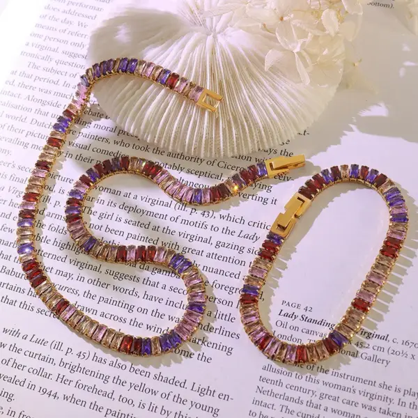 PVD Coated 18K Gold Plated 18K Gold 304 Stainless Steel Fashion