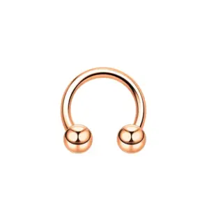 Rose Gold / 1.2mm*8mm*3mm Ball