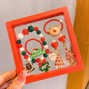 1#Christmas 5-piece alloy set [including box]