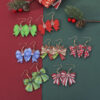 Wholesale Christmas bow earrings