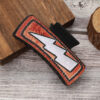 Wholesale Western lightning bolt leather grabber