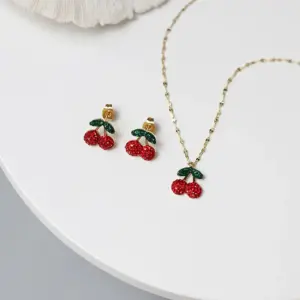 Wholesale PVD Coated Real Gold Plated 14K Gold 304 Stainless Steel Sweet Waterproof Non Tarnish Earrings Ear Studs