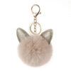 Wholesale Plush New Rabbit Ears Ethnic Ball Car Keychain Pendant Men's and Women's Bag Hanging Ornaments Spring Gift Spot