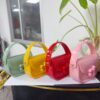 oly-9b4b3462d3bb4da350a59b85c70bfeac Wholesale 2025 Cross-Border New Hot Selling J Letter Jelly Bag Satchel One-Shoulder Cross-Body Kidsren's Bag Pvc Bag Coin Purse