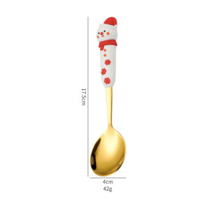 Snowman spoon [gold]