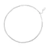 Wholesale PVD Coated Real Gold Plated 18K Gold Solid Color 304 Stainless Steel Classic Style Waterproof Non Tarnish 304 Stainless Steel Necklace