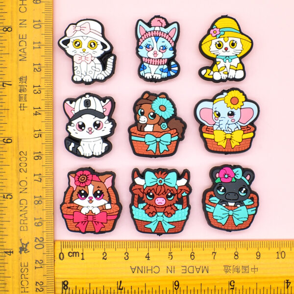 oly-9b5e504a14944378f3e5fd511bac79e9 Wholesale Cute Cat Series DIY Beaded Charcoal