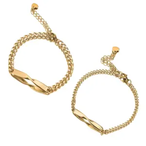 Golden One Pair of Lovers / Men's: 18 5cm, Women's: 17 5cm