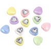 Wholesale Electroplated Heart Beads