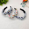 Wholesale Christmas Headband Knot Headband Three-dimensional Level Fabric
