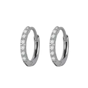 2.0 * 10mm Silver (a Pair)