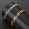 oly-9b839bc55f0a19e7c877d50110b5d97f Wholesale French Retro Bracelet Niche High-End Ins Bracelet 304 Stainless Steel