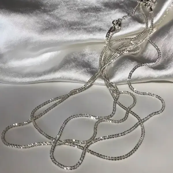 Wholesale Simple Style Solid Color Copper Inlay Rhinestones Silver Plated Bracelets Necklace