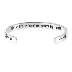 Not Sisters by Blood but Sisters by Heart / 6mm Wide