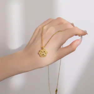 X607 Gold / Titanium Steel Gold Plating