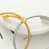 Wholesale Water Plating Solid Color Stainless Steel Titanium Steel Fashion Bangle