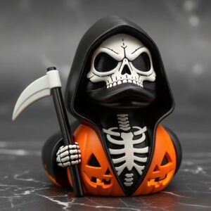 Wholesale Halloween Scythe Skeleton Decoration Home Statue Ornaments Crafts