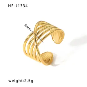 HF-J1334-Gold / Adjustable Opening