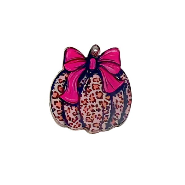 oly-9bdfffbc77524733108b040d64ecb47c Wholesale Acrylic leopard print pumpkin accessories DIY crafts jewelry Acrylic Flatback