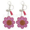 Wholesale Cute diamond studded flower keychain