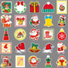 Wholesale 50 pcs/pack sheets do not repeat Christmas cartoon stickers