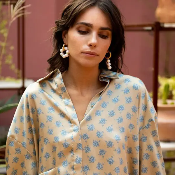 Wholesale 1 Pair Fashion Asymmetrical Freshwater Pearl Copper Beaded Plating Drop Earrings