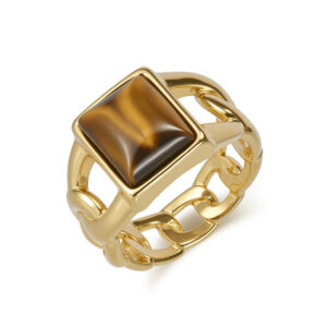 Golden tiger eye stone / 8#