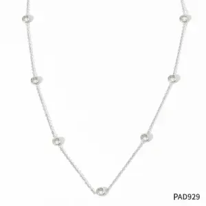 Pad929 Silver White Zirconium