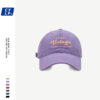 Wholesale High Quality Street Trendy Brand Letter Embroidered Baseball Cap Unisex Couple Korean Style Soft Top Cap Shows Small Face