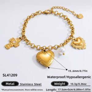 SL41209 / Electroplated 18k real gold