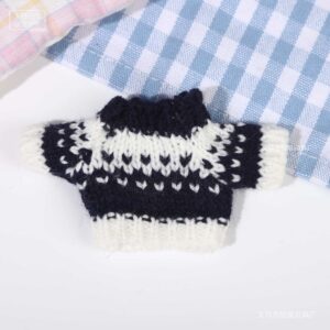 Rx130 sweater-navy pattern