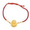 Wholesale Fashion Buddha Copper Bracelets Beaded Gold Plated Zircon Copper Bracelets