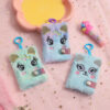 Wholesale Mini Unicorn Cartoon Plush Snap Notebook