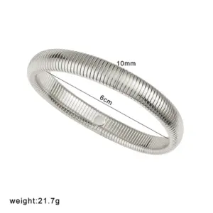 Ys157 Steel Color / 10mm 20cm (Ring Size 6cm)