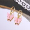 Wholesale Korean version of new earrings fashion color acrylic butterfly earrings earrings small fresh sweet colorful earrings earrings