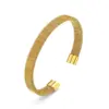 Wholesale Retro Solid Color Stainless Steel Bangle 1 Piece