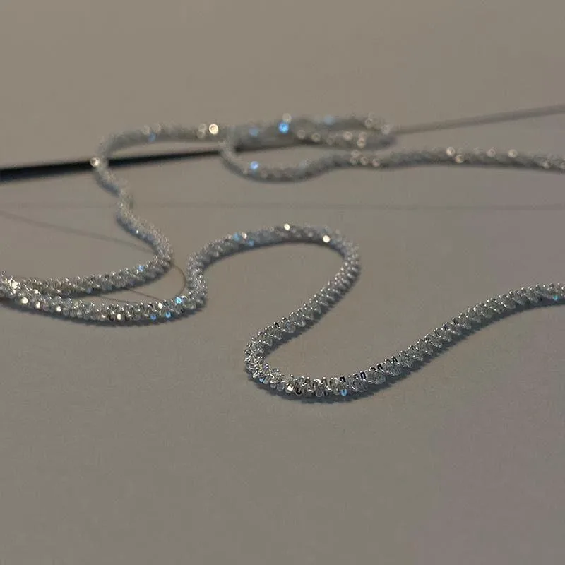 Wholesale Classic Style Streetwear Solid Color Titanium Steel Plating Necklace